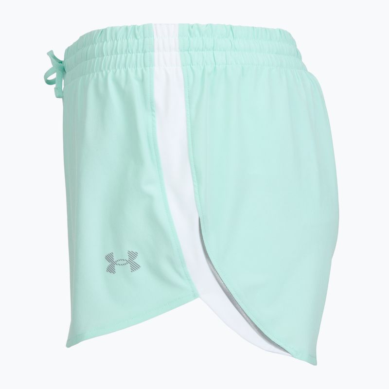 Дамски шорти за бягане Under Armour Velociti Pro 4“ 2N1 refresh mint/castlerock 3