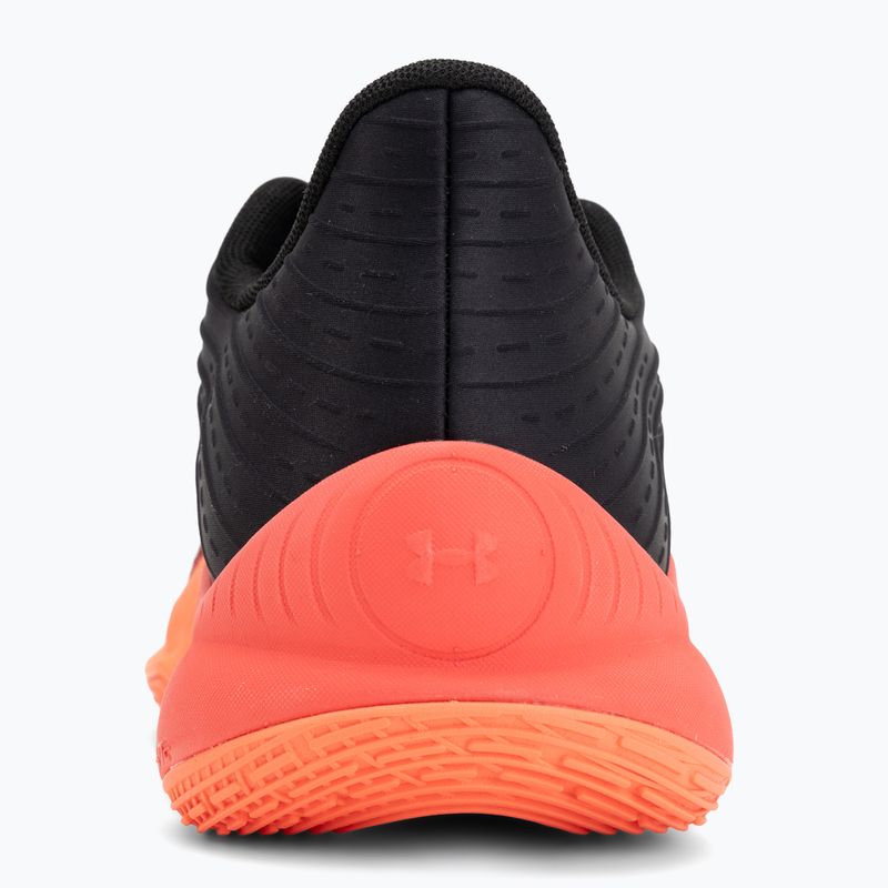Баскетболни обувки Under Armour Curry Splash 26 black/electric tangerine/racer red 6