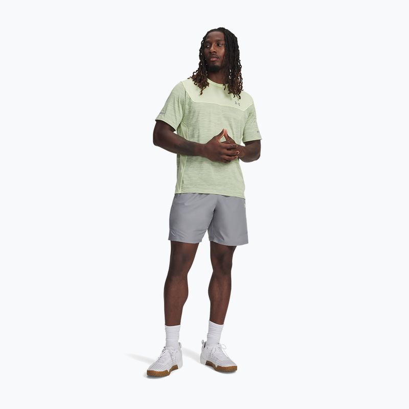 Мъжки шорти за тренировка Under Armour Tech Utility steel/fade green 2