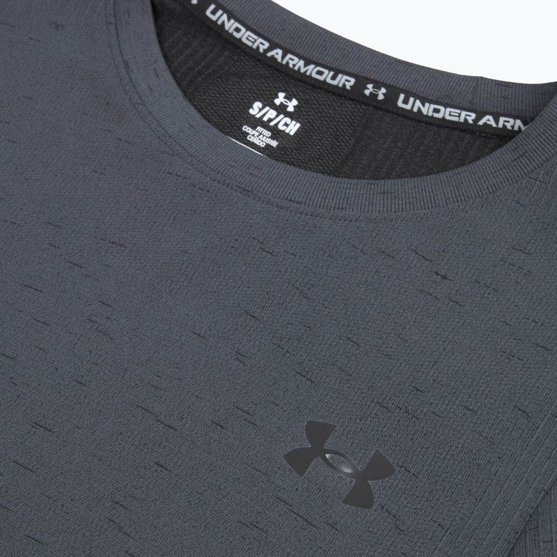 Мъжка тениска за тренировка Under Armour Vanish Seamless castlerock/black 3