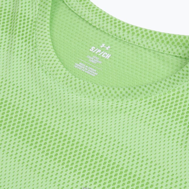 Мъжка тениска за бягане Under Armour Velociti Tank lumos lime/white 3