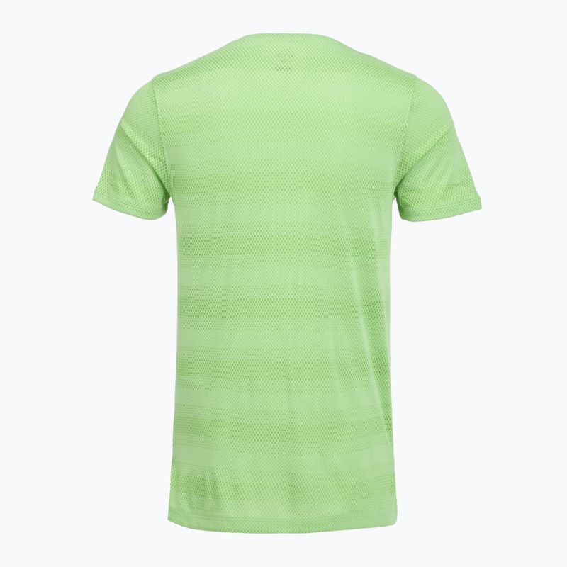 Мъжка тениска за бягане Under Armour Velociti lumos lime/white 2