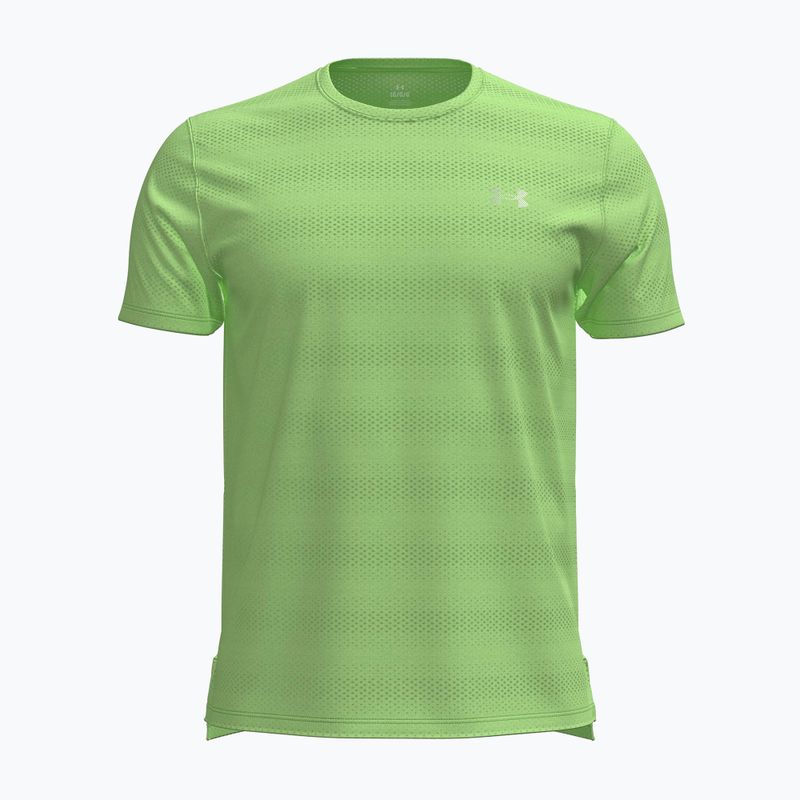 Мъжка тениска за бягане Under Armour Velociti lumos lime/white