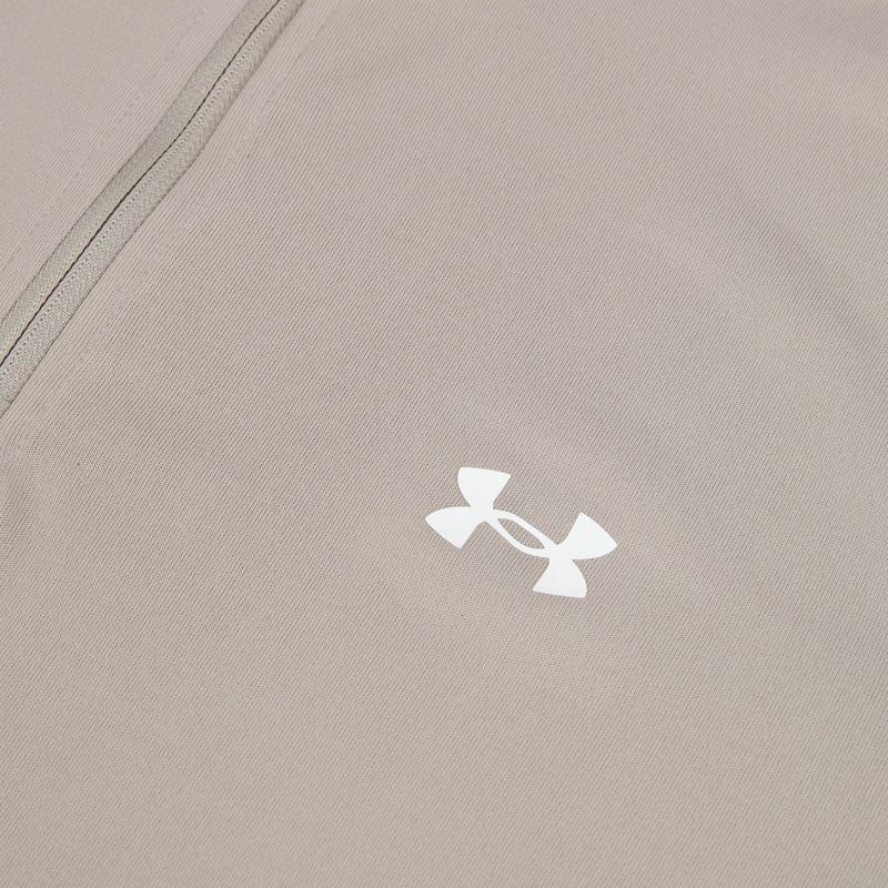 Мъжки суитшърт Under Armour Tech Taping 1/2 Zip timberwolf taupe/black/white 3