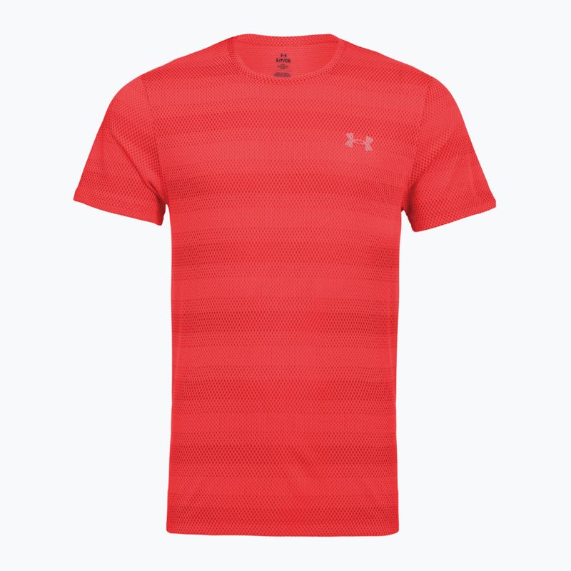 Мъжка тениска за бягане Under Armour Velociti lumos lime/mod grey