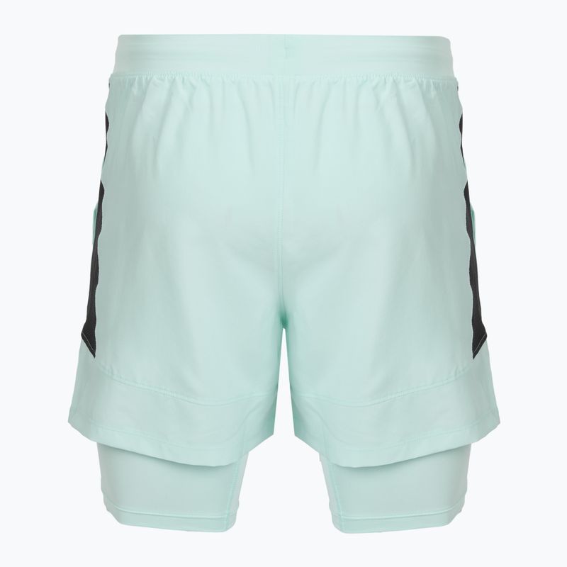 Мъжки шорти за бягане Under Armour Launch 5“ 2IN1 refresh mint/castlerock 2