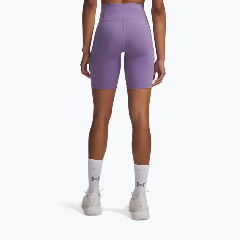 Дамски шорти за тренировка Under Armour Motion Bike EMEA purple luxe/white 3