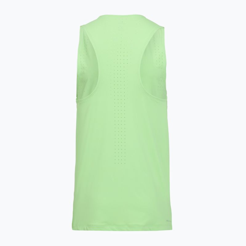 Мъжка тениска за бягане Under Armour Velociti Pro Singlet lumos lime/white 2