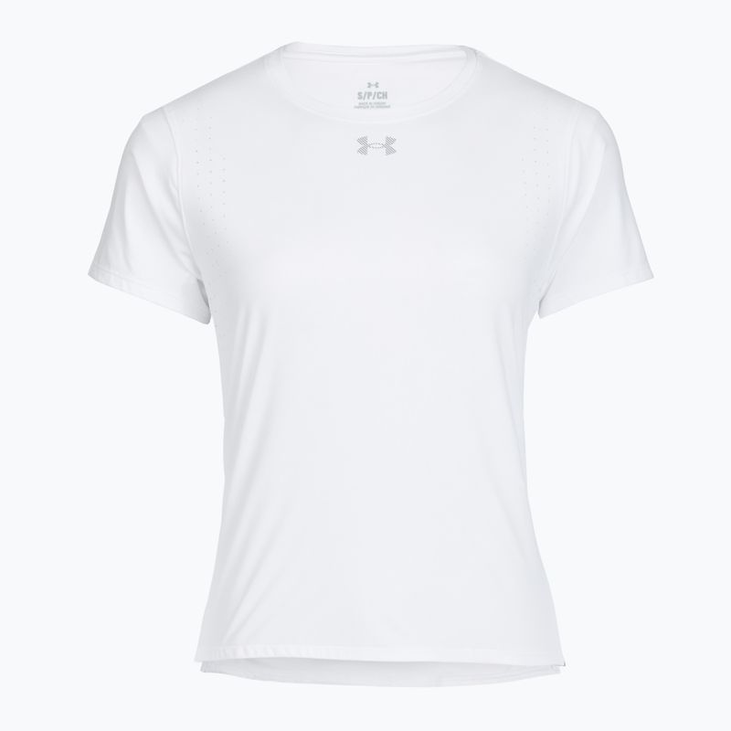 Дамска тениска за бягане Under Armour Velociti Pro white/white/black