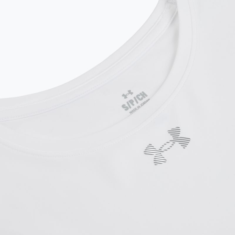 Дамска тениска за бягане Under Armour Velociti Pro white/white/black 3