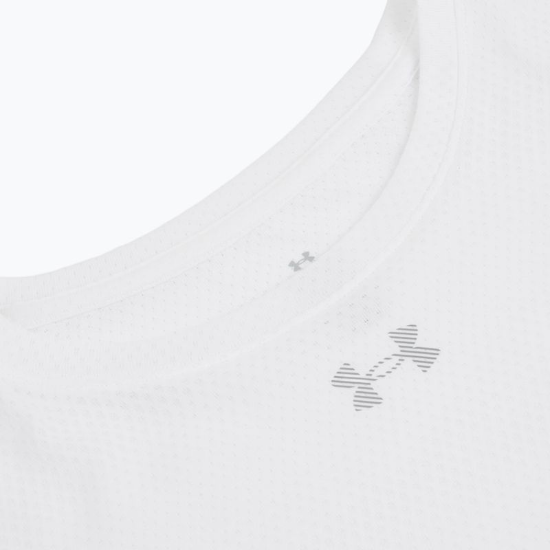Дамска тениска за бягане Under Armour Velociti white/white/black 3