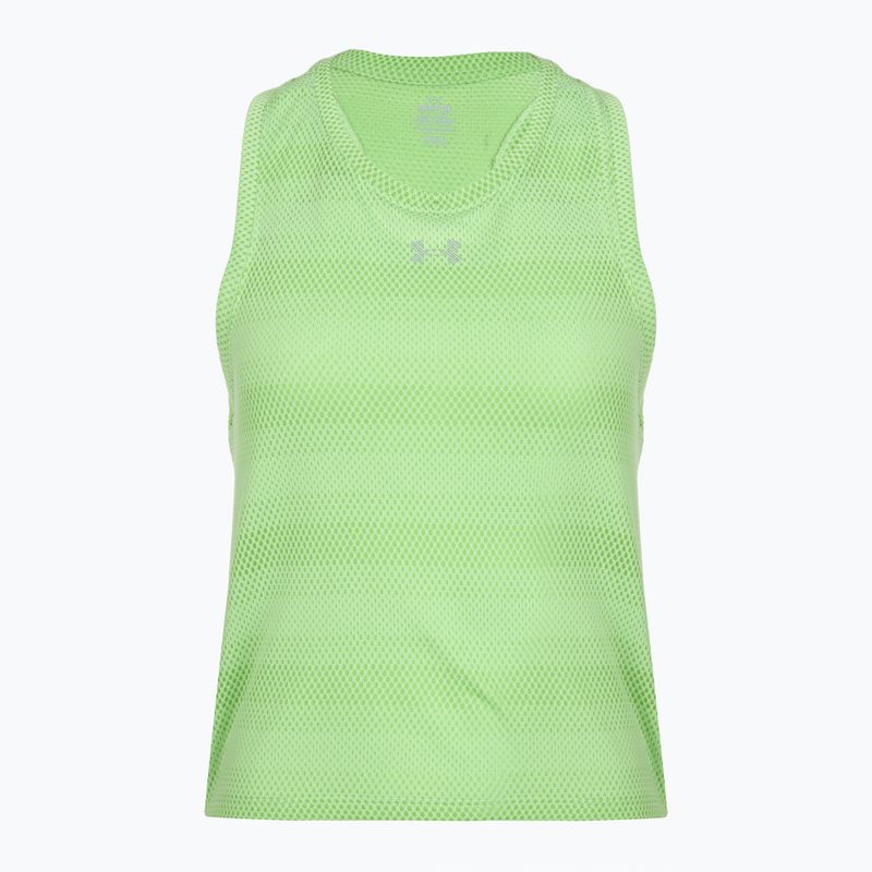 Дамска тениска за бягане Under Armour Velociti Singlet lumos lime/white