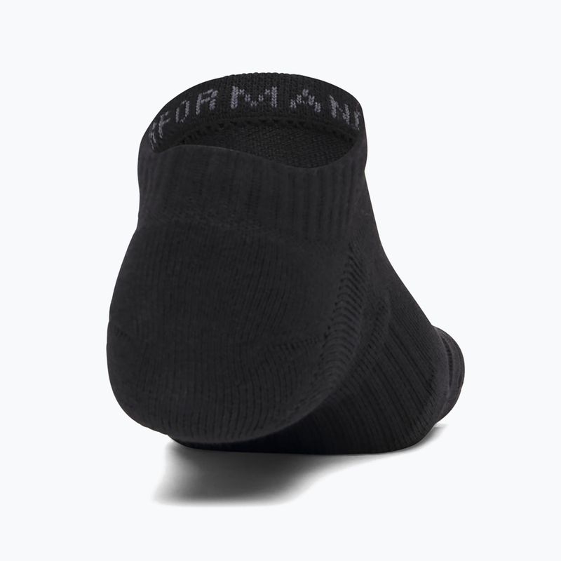Мъжки чорапи Under Armour Performance Cotton NS 3 чифта ultimate black/ultimate black/white 3