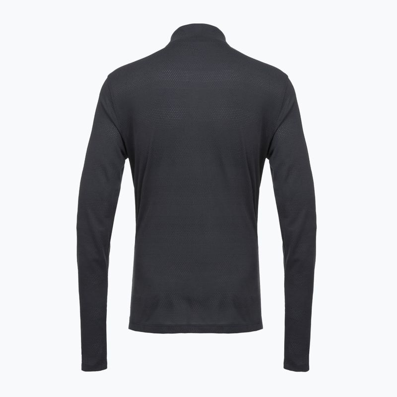 Мъжки суитшърт за бягане Under Armour Velociti 1/4 Zip black/black/metallic silver 2