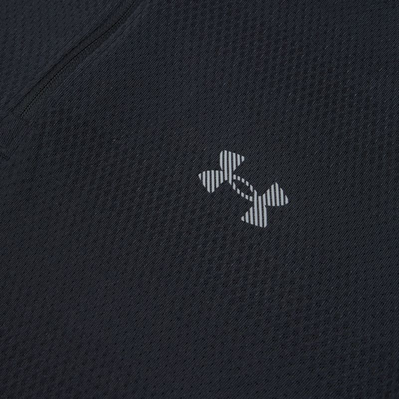 Мъжки суитшърт за бягане Under Armour Velociti 1/4 Zip black/black/metallic silver 3