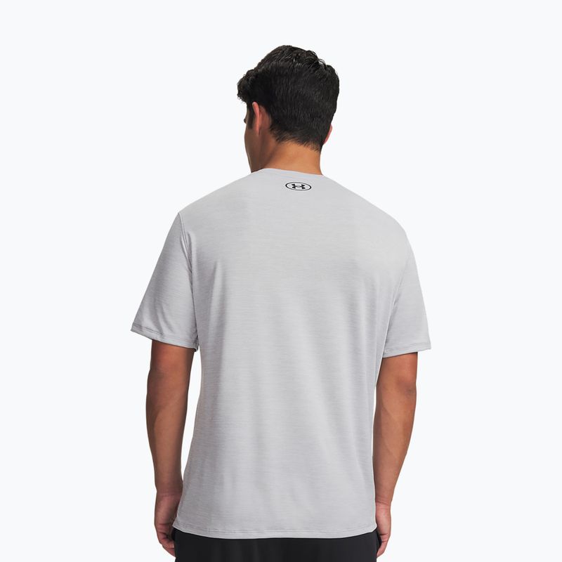 Мъжка тренировъчна тениска Under Armour Tech Vent halo gray/ultimate black 2
