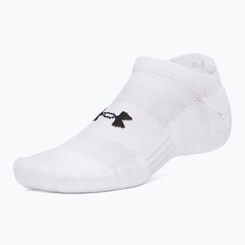 Мъжки чорапи Under Armour Performance Cotton NS 3 pack white/steel/steel 2