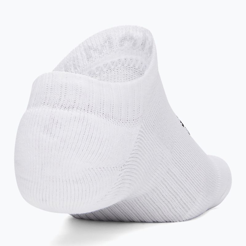 Мъжки чорапи Under Armour Performance Cotton NS 3 pack white/steel/steel 3