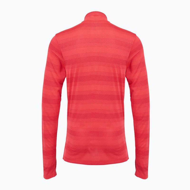 Мъжки суитшърт за бягане Under Armour Velociti 1/4 Zip lumos lime/mod grey 2