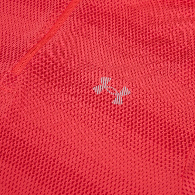 Мъжки суитшърт за бягане Under Armour Velociti 1/4 Zip lumos lime/mod grey 3