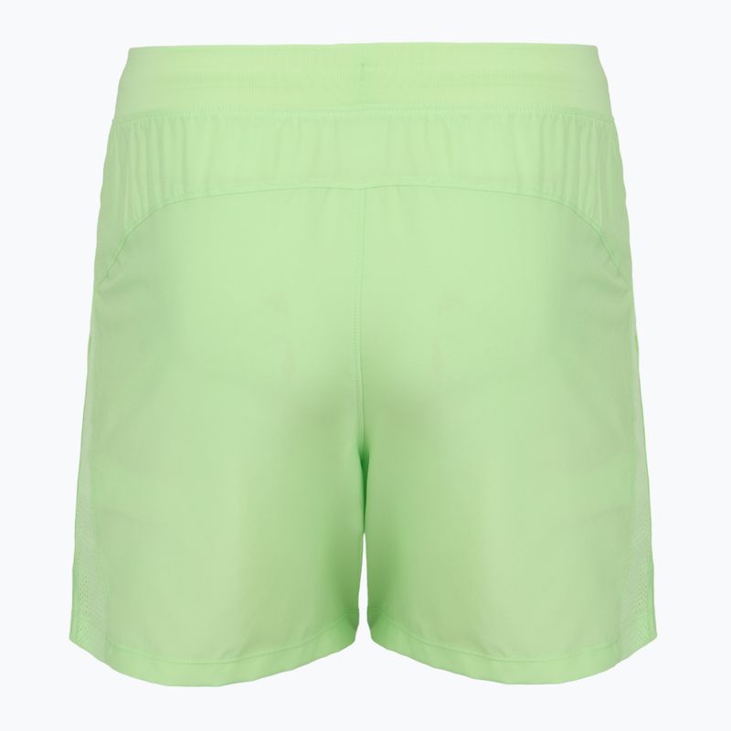 Мъжки шорти за бягане Under Armour Launch 5“ lumos lime/white 2
