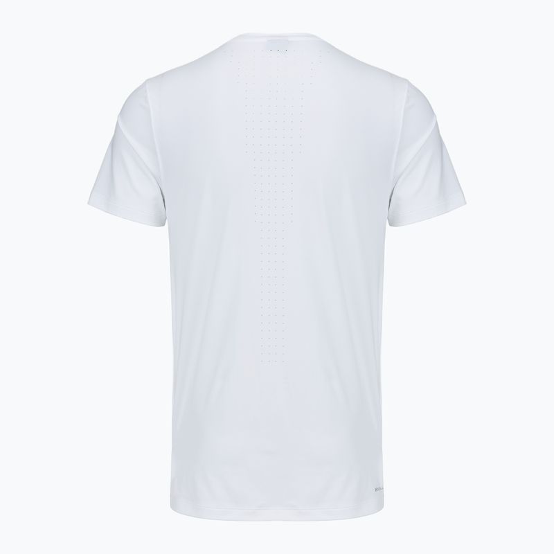 Мъжка тениска за бягане Under Armour Velociti Pro white/black/distant gray 2