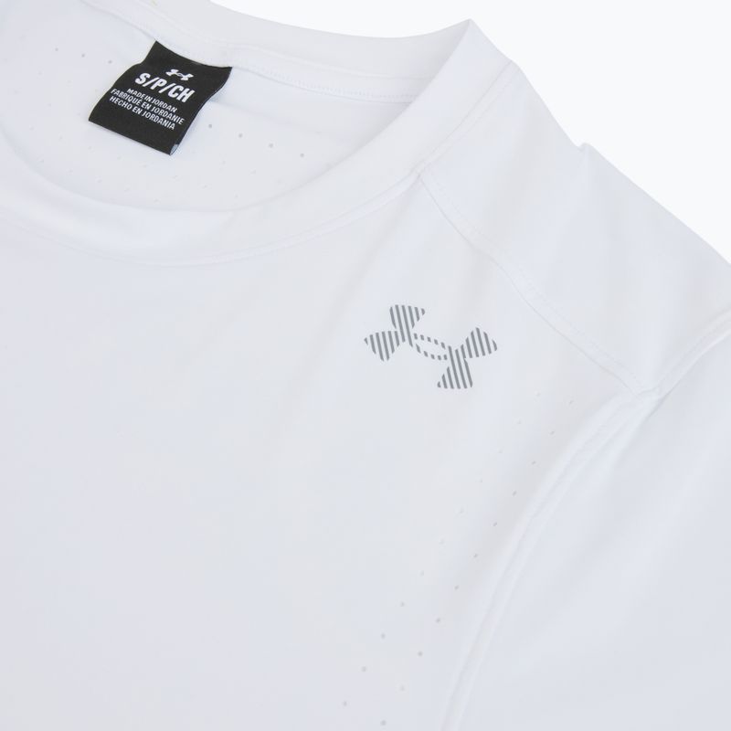 Мъжка тениска за бягане Under Armour Velociti Pro white/black/distant gray 3