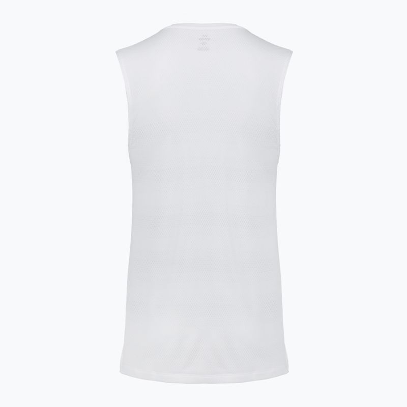 Мъжка тениска за бягане Under Armour Velociti Tank white/black/distant grey 2