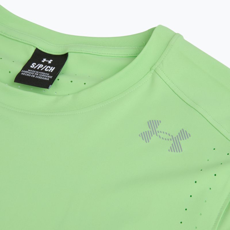 Мъжка тениска за бягане Under Armour Velociti Pro lumos lime/white 3