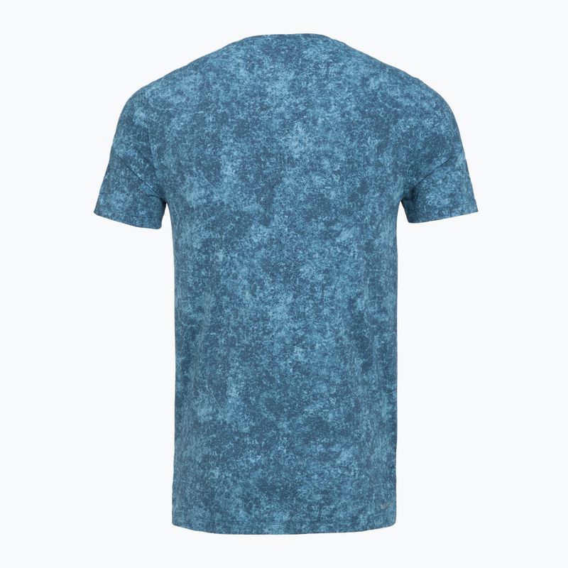 Мъжка тениска за бягане Under Armour Velociti Pro Print wham blue/boundless blue/black 2