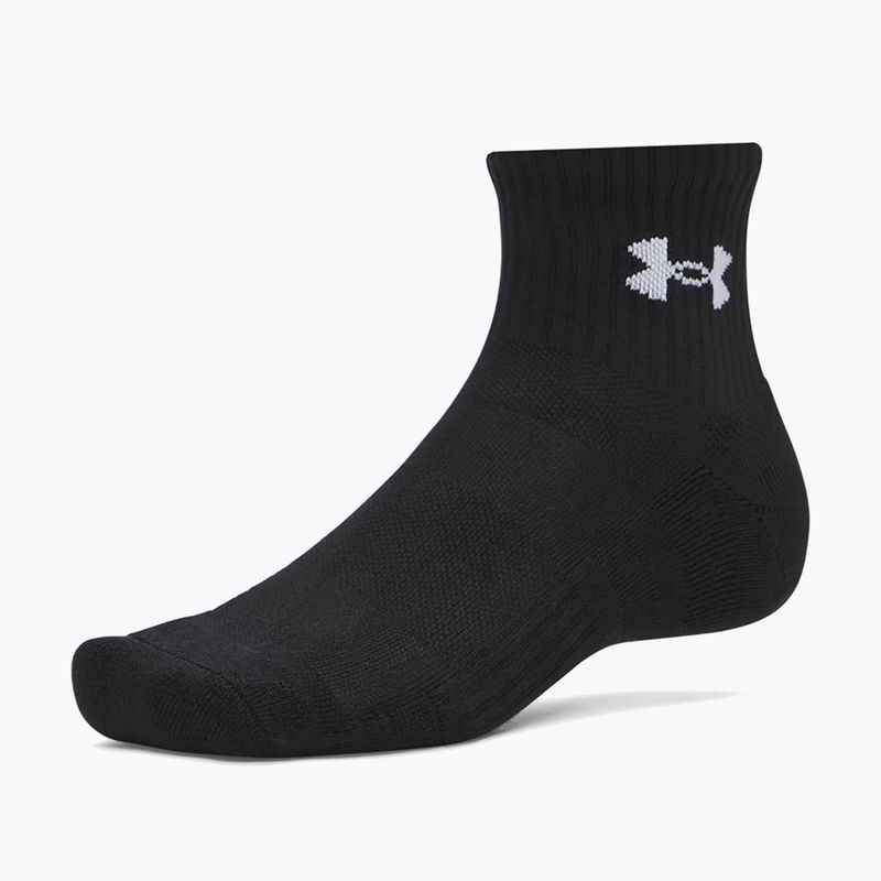 Мъжки чорапи Under Armour Performance Cotton Qtr 3 чифта 2