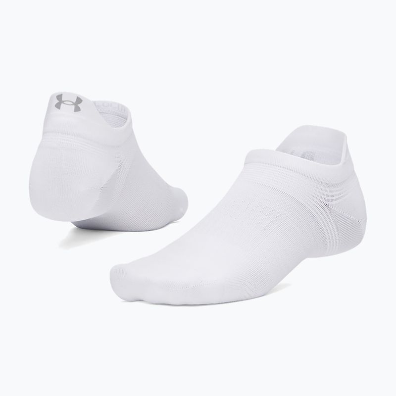 Чорапи Under Armour Velociti Lite NS white/black/distant gray 3