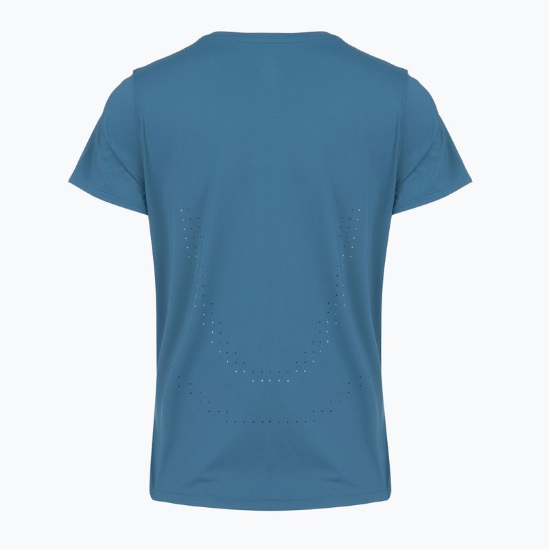 Дамска тениска за бягане Under Armour Velociti Pro wham blue/hyper green/white 2