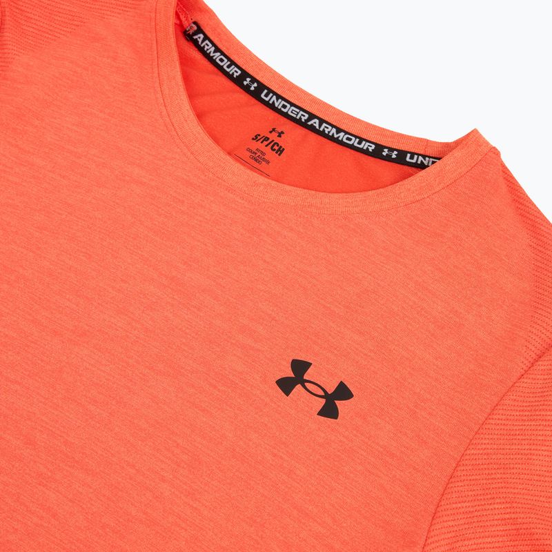Мъжка тениска за тренировка Under Armour Vanish Elite Seamless venom red/ultimate black 3