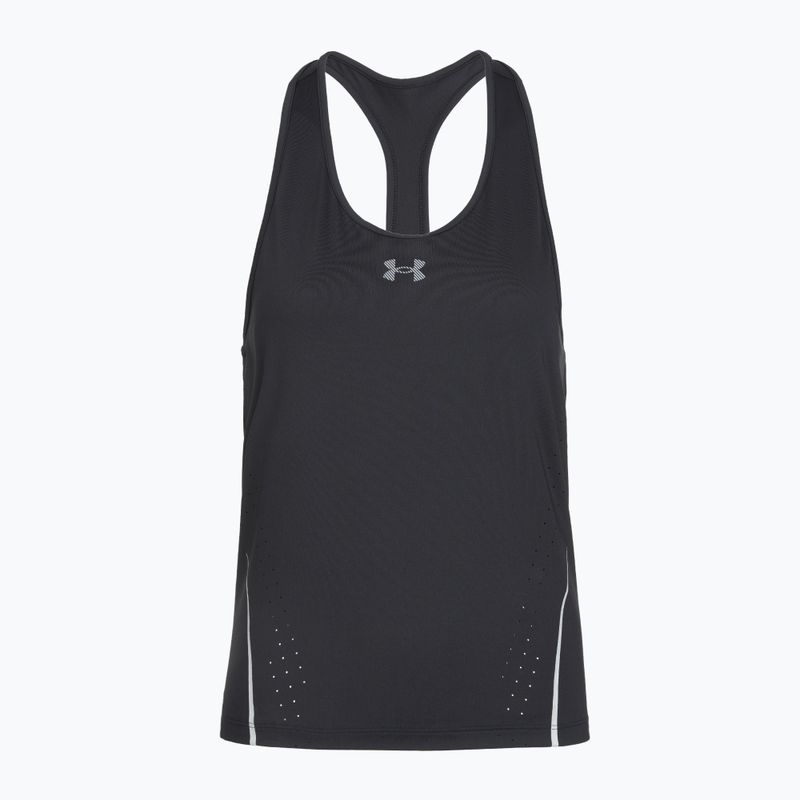 Дамска тениска за бягане Under Armour Velociti Pro Tank black/black/metallic silver 2