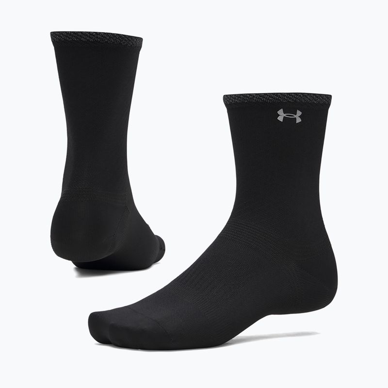 Чорапи Under Armour Velociti Lite Crew ultimate black/ultimate black/ultimate black 3