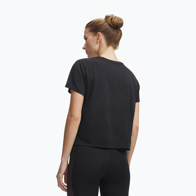Дамска тениска за бягане Under Armour Velociti SS black/reflective 2