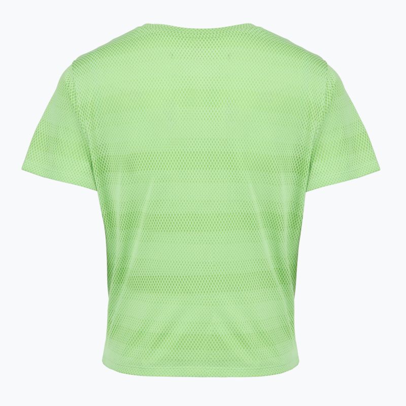 Дамска тениска за бягане Under Armour Velociti lumos lime/white 2