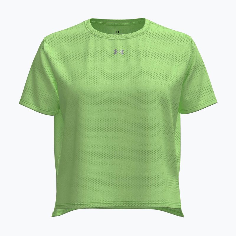Дамска тениска за бягане Under Armour Velociti lumos lime/white