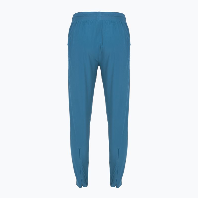 Дамски панталони за бягане Under Armour Velociti Pro wham blue/hyper green/white 2