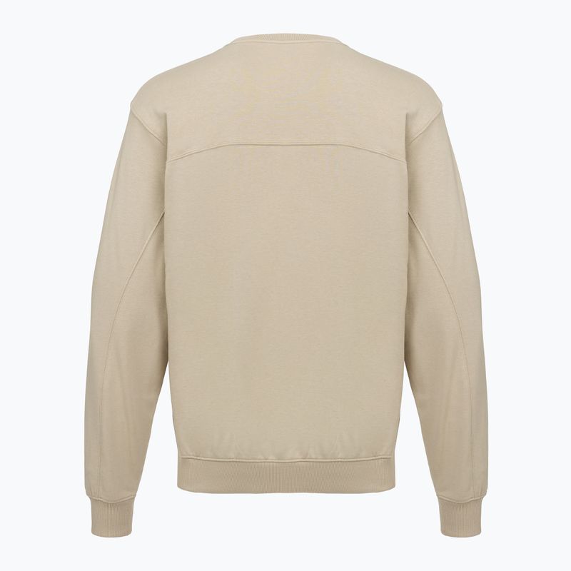 Мъжки суитшърт Under Armour Rival LW Crew city khaki/black 2