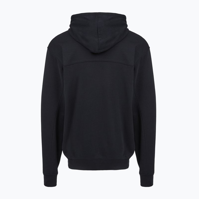 Мъжки суитшърт Under Armour Rival LW FZ black/black 2