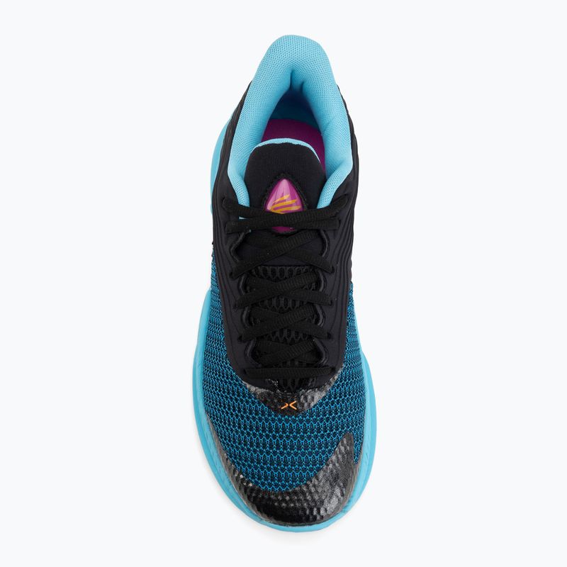 Баскетболни обувки Under Armour Curry Splash 26 black/blue blur/blaze orange 5