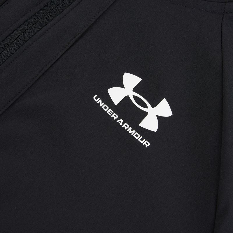 Детско спортно яке Under Armour Vibe Woven Windbreaker в черно/бяло 3