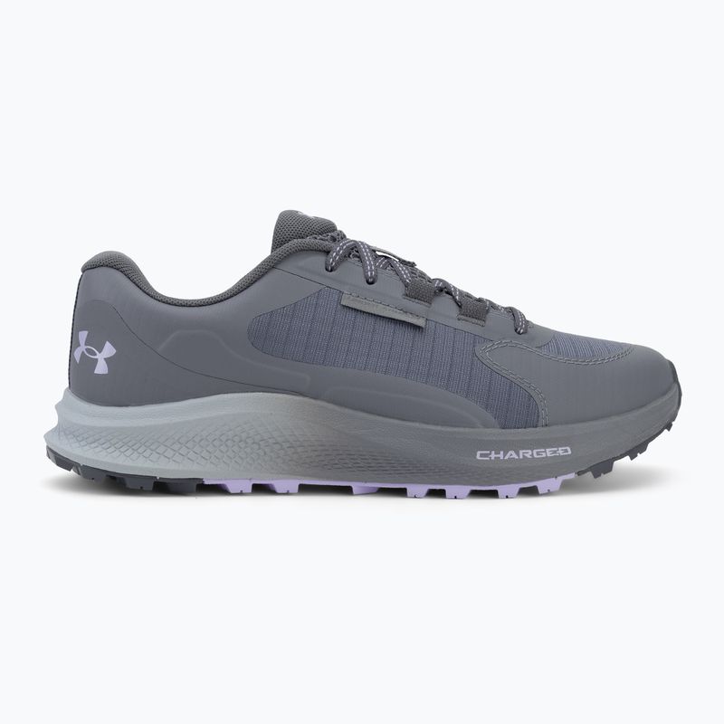 Дамски обувки за бягане  Under Armour Charged Bandit Trail 3 titan grey/castlerock/purple crest 2