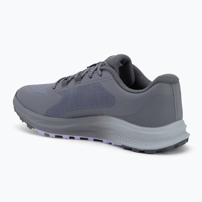 Дамски обувки за бягане  Under Armour Charged Bandit Trail 3 titan grey/castlerock/purple crest 3