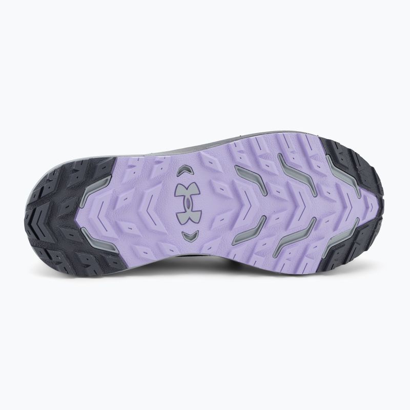 Дамски обувки за бягане  Under Armour Charged Bandit Trail 3 titan grey/castlerock/purple crest 4