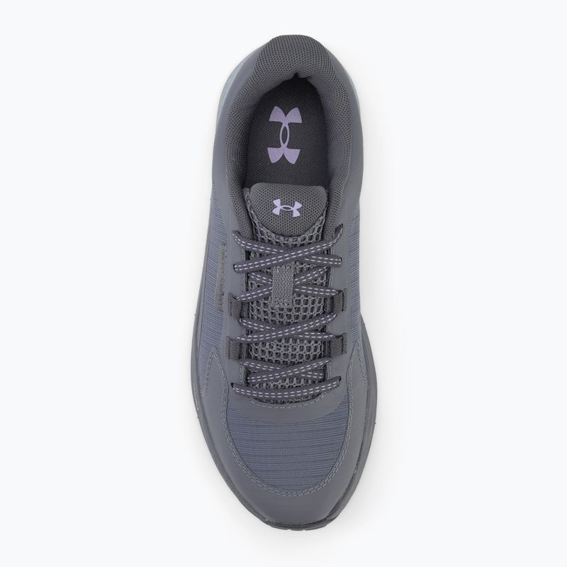 Дамски обувки за бягане  Under Armour Charged Bandit Trail 3 titan grey/castlerock/purple crest 5