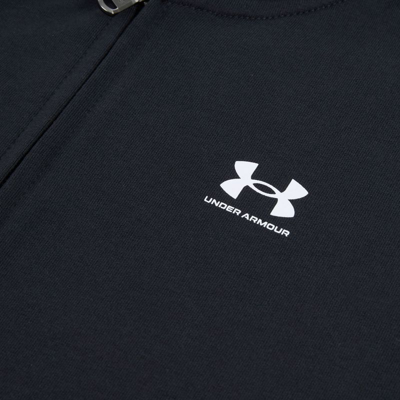 Дамски суитшърт Under Armour Sport Terry FZ black/white 3