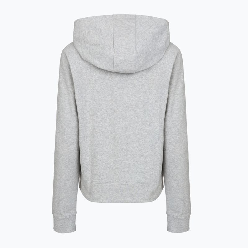 Дамски суитшърт Under Armour Sport Terry Hoodie mod grey light heather/white 2